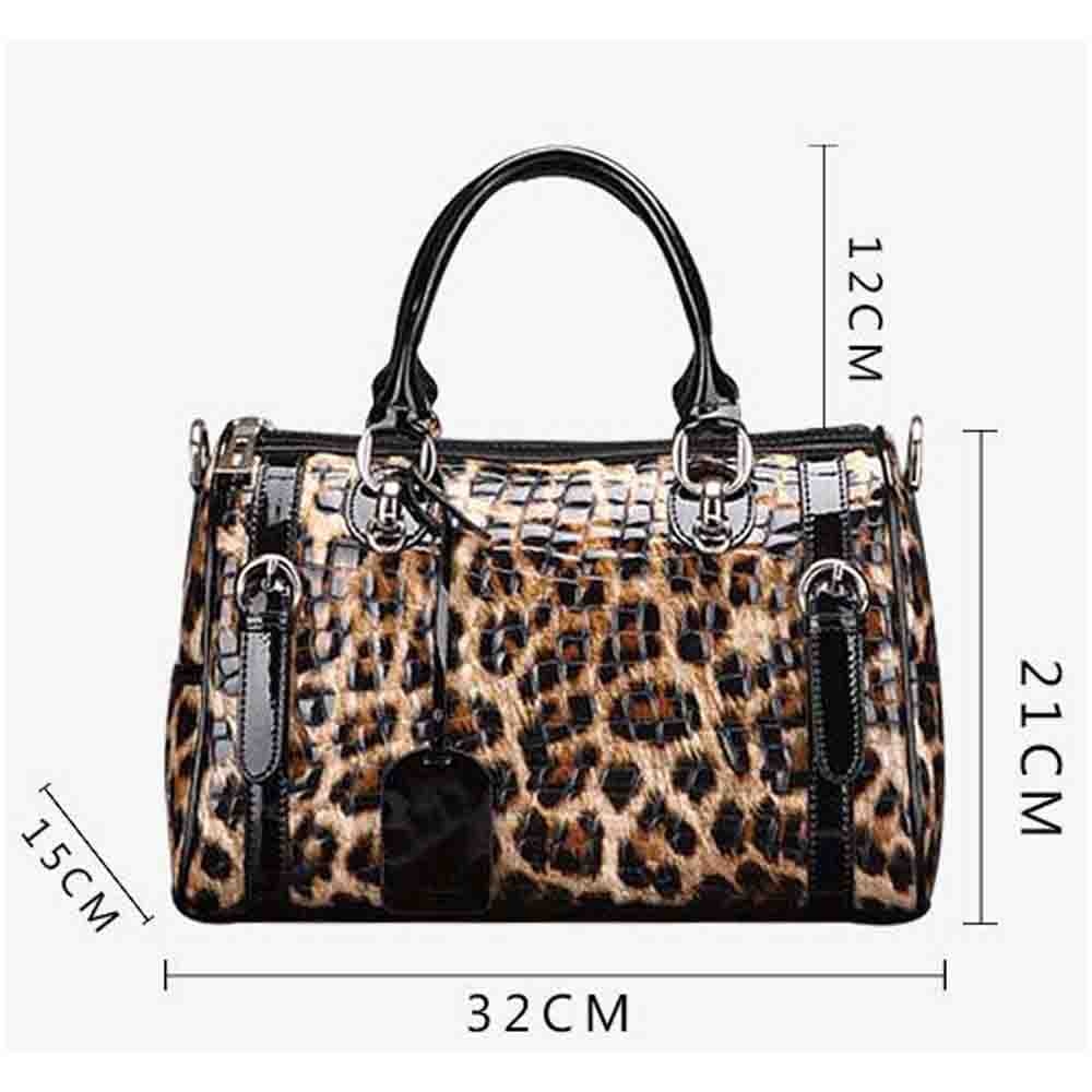 TEEK - Sleek Leopard Print Handbags BAG theteekdotcom   