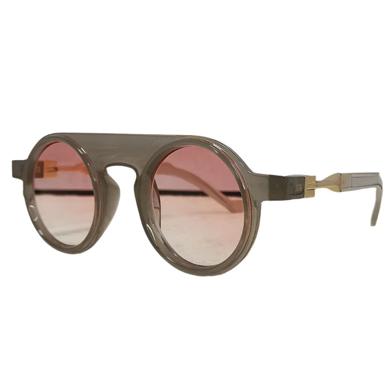 TEEK - Round Retro Deco Sunglasses EYEGLASSES theteekdotcom