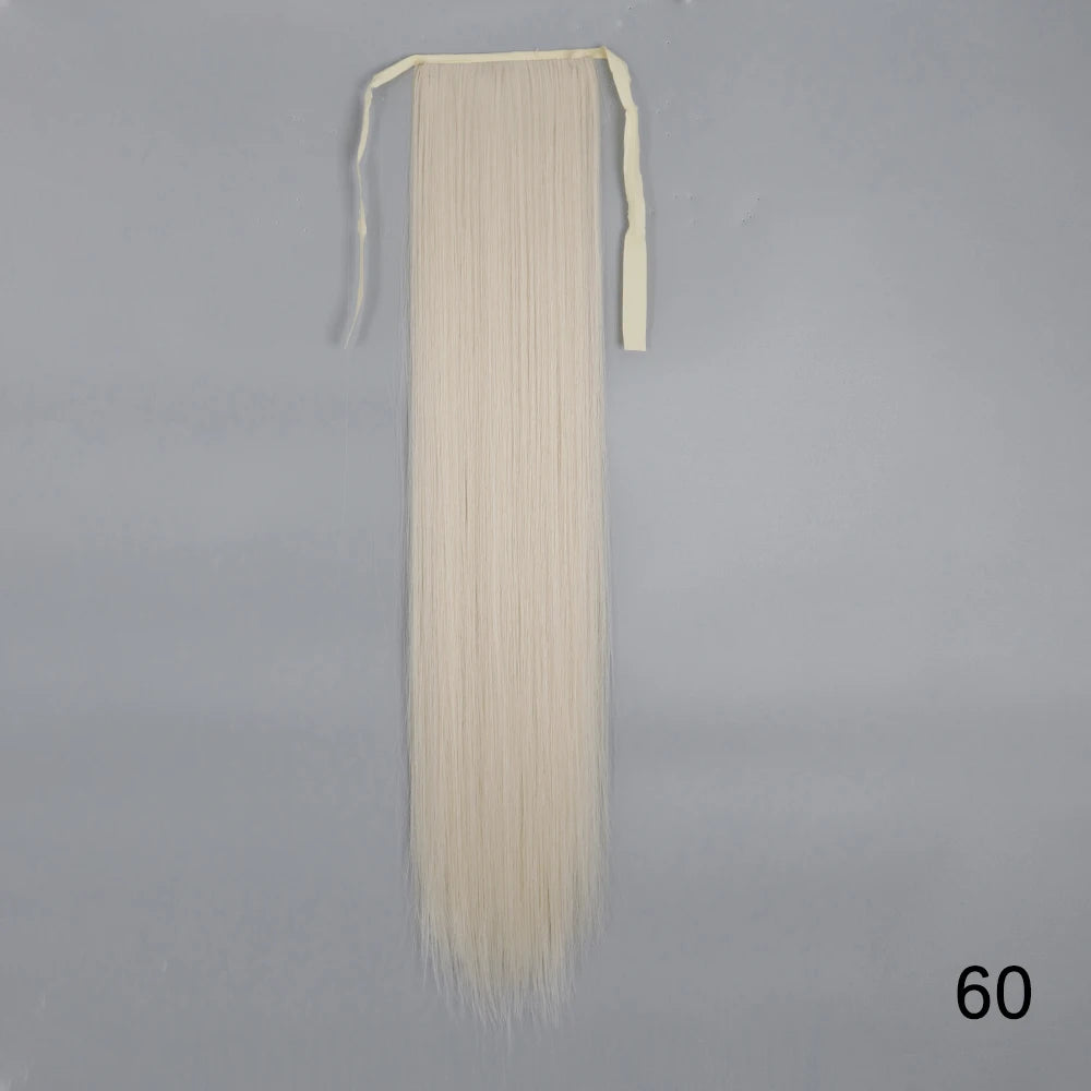 TEEK - Synthetic Long Tie Ponytail Extension