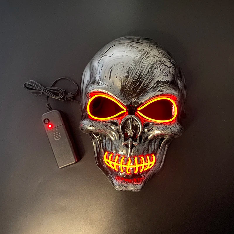 TEEK - Skull Head Luminous Mask COSTUME theteekdotcom