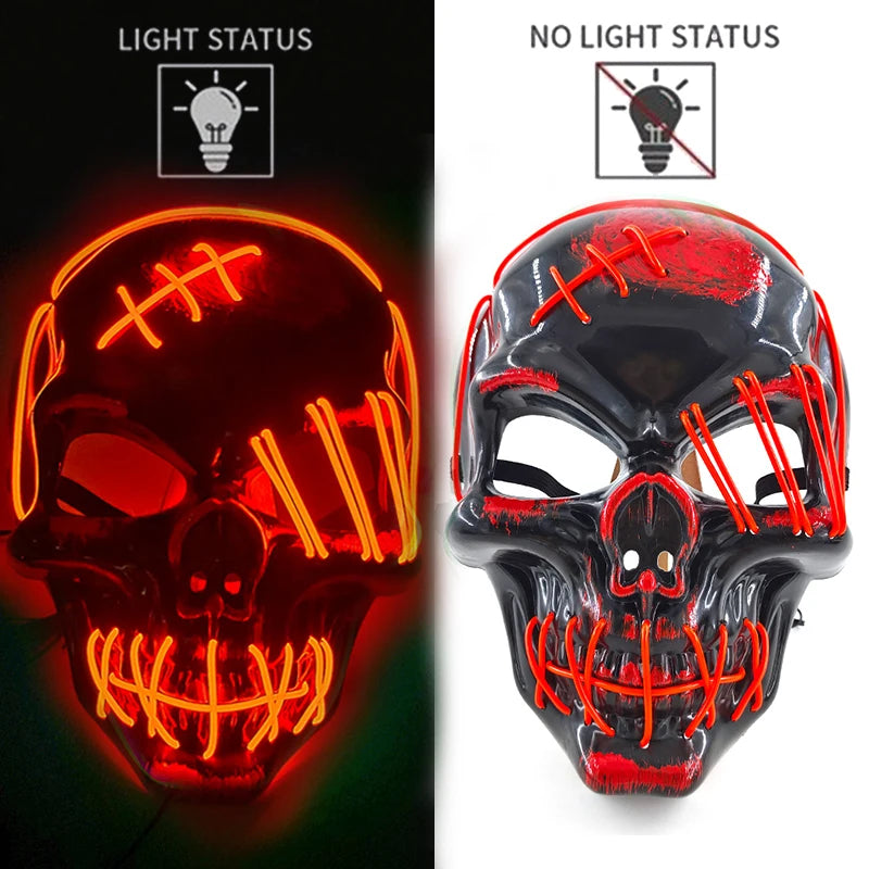TEEK - Skull Head Luminous Mask COSTUME theteekdotcom 15