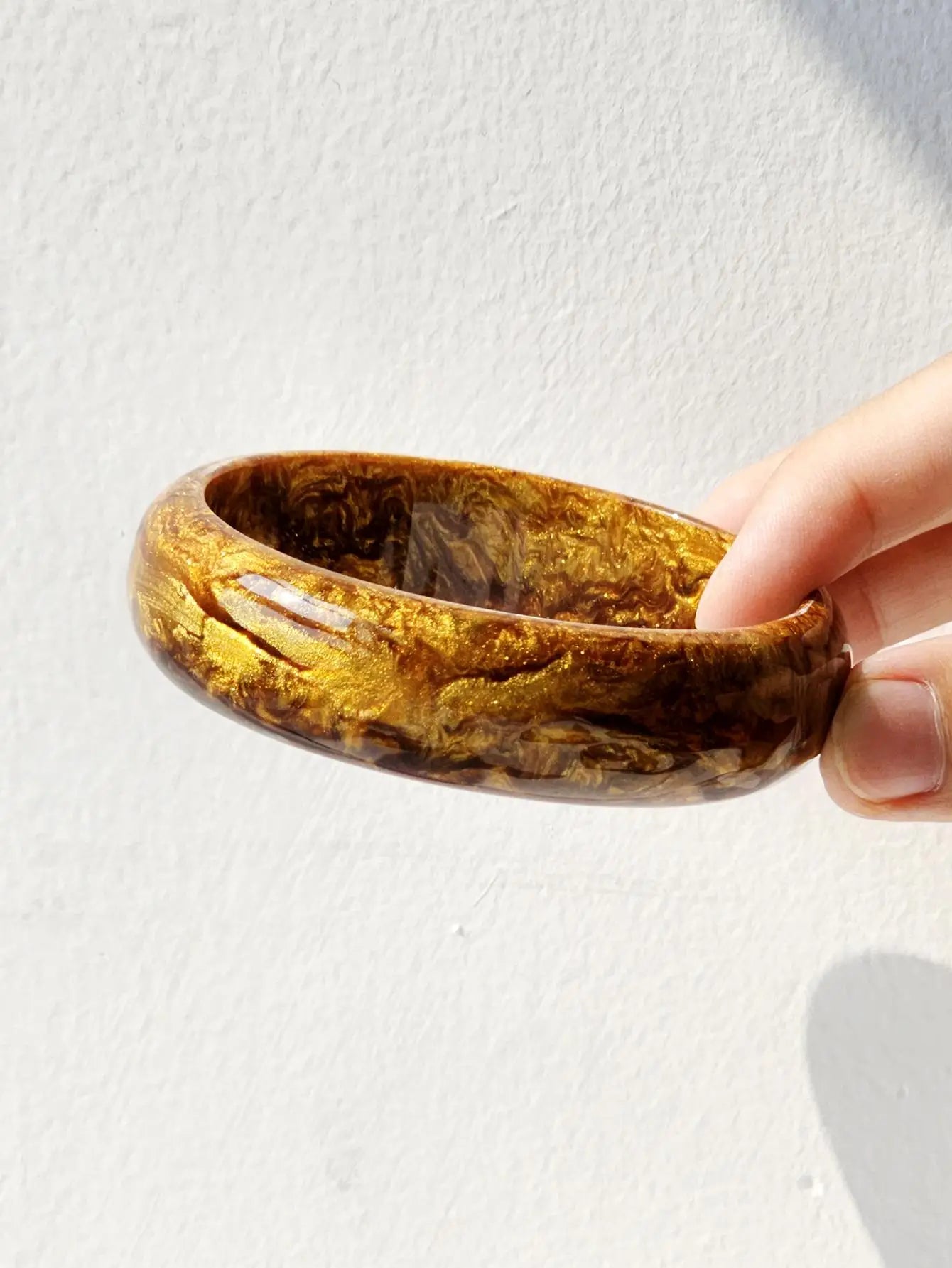 TEEK - Amber Scheme Chunky Brown Bracelet JEWELRY theteekdotcom D