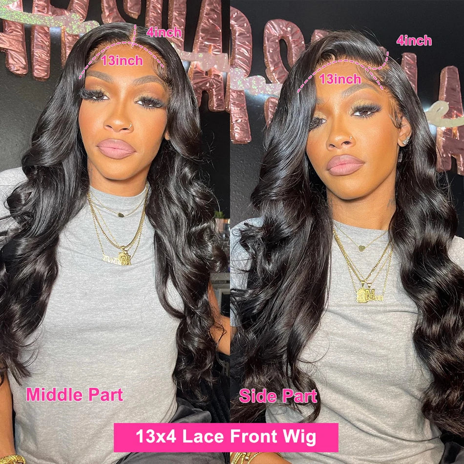 TEEK - 360 Full Lace Wigs 100% Human Pre-Plucked Body Wave Wig HAIR theteekdotcom   