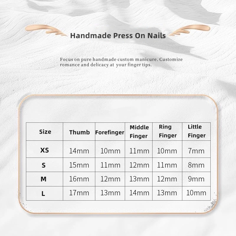 TEEK - Black Handmade False Nails Kit NAIL ART theteekdotcom