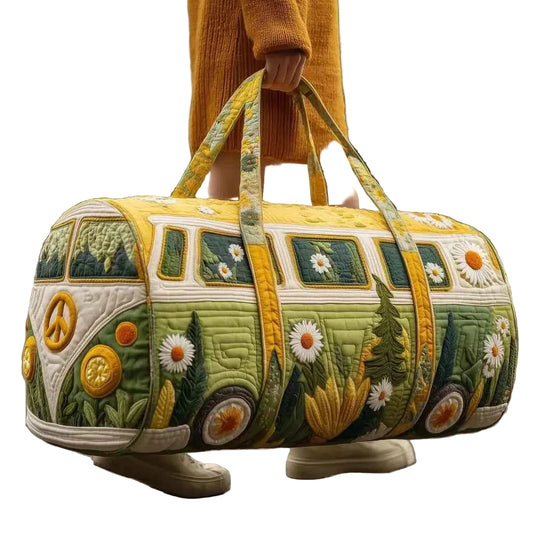 TEEK - Adjustable Strap Quilted Duffle Bag BAG theteekdotcom