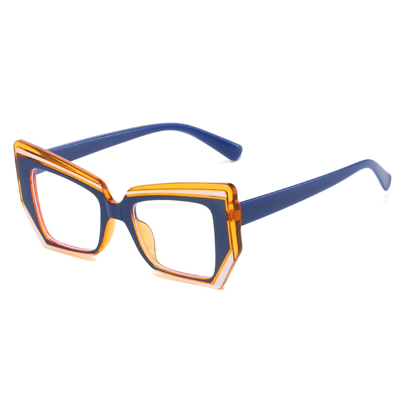 TEEK - Stern Color Shift Eyewear EYEGLASSES theteekdotcom Orange blue  