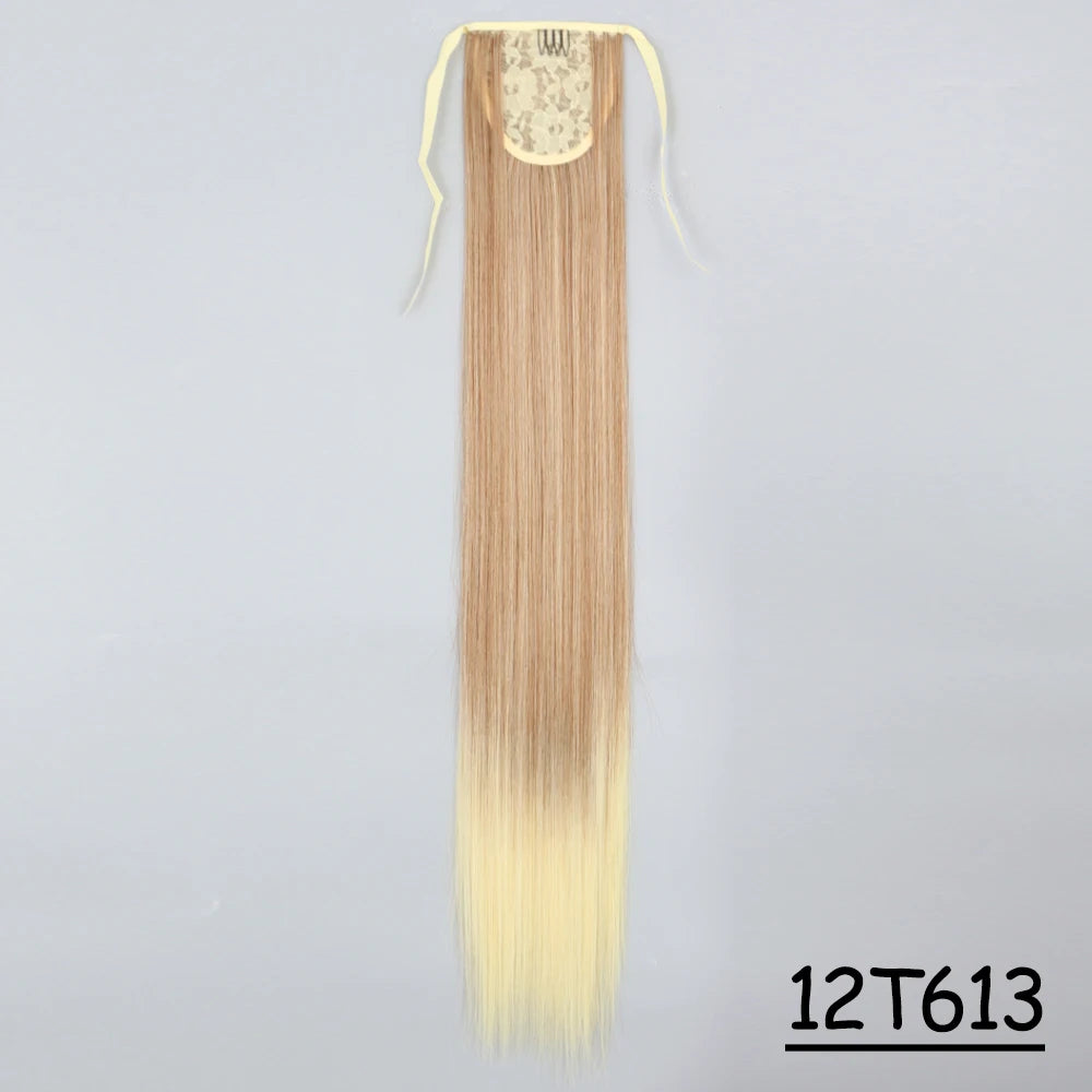 TEEK - Synthetic Long Tie Ponytail Extension