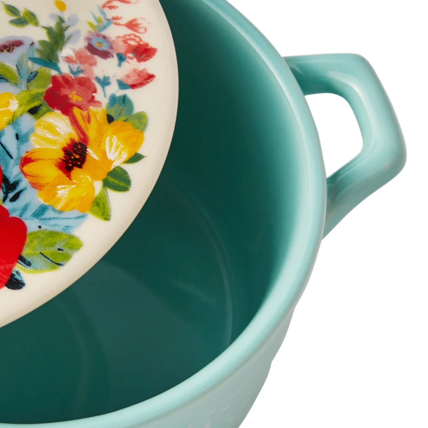 TEEK - Blossoms Assorted Colors 14.6- oz Ceramic Mini Pots HOME DECOR theteekdotcom   