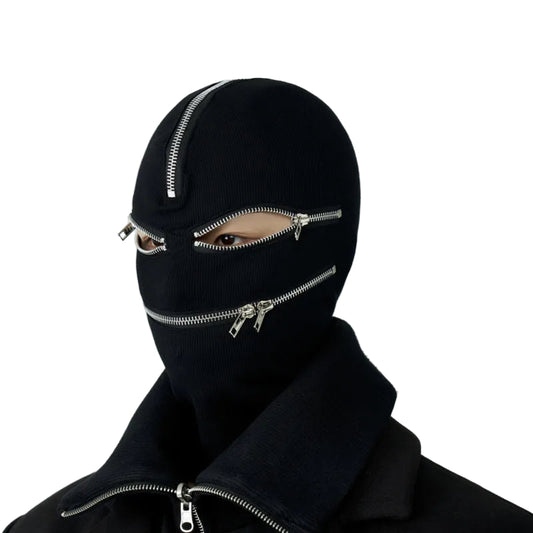 TEEK - Versatile Zip Mens Zippered Balaclava HAT theteekdotcom