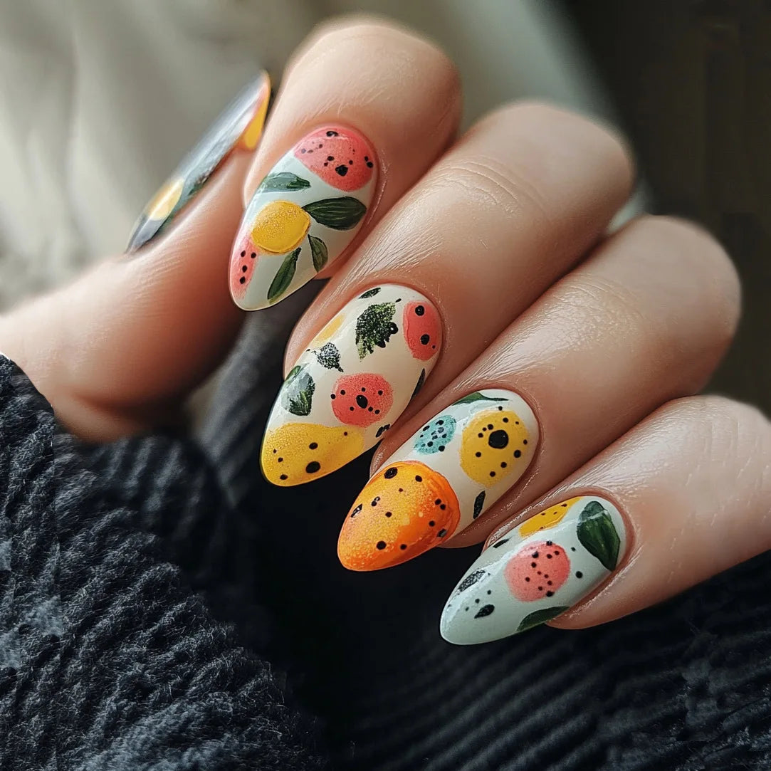 TEEK - 24pcs/set Fake Nails Set NAIL ART theteekdotcom 1939