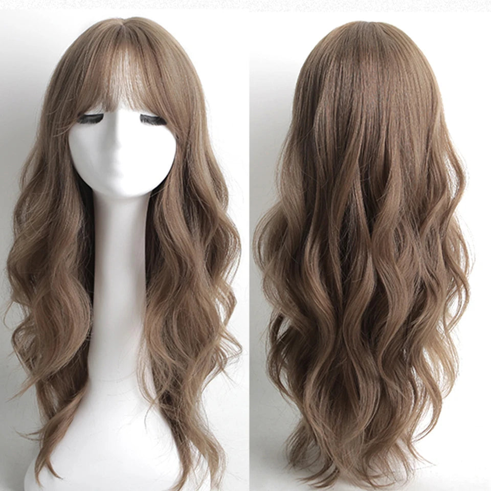 TEEK - Long Wavy Heat Resistant Synthetic Wig HAIR theteekdotcom 4/30HL  