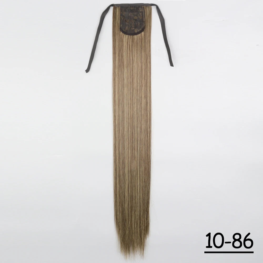 TEEK - Synthetic Long Tie Ponytail Extension