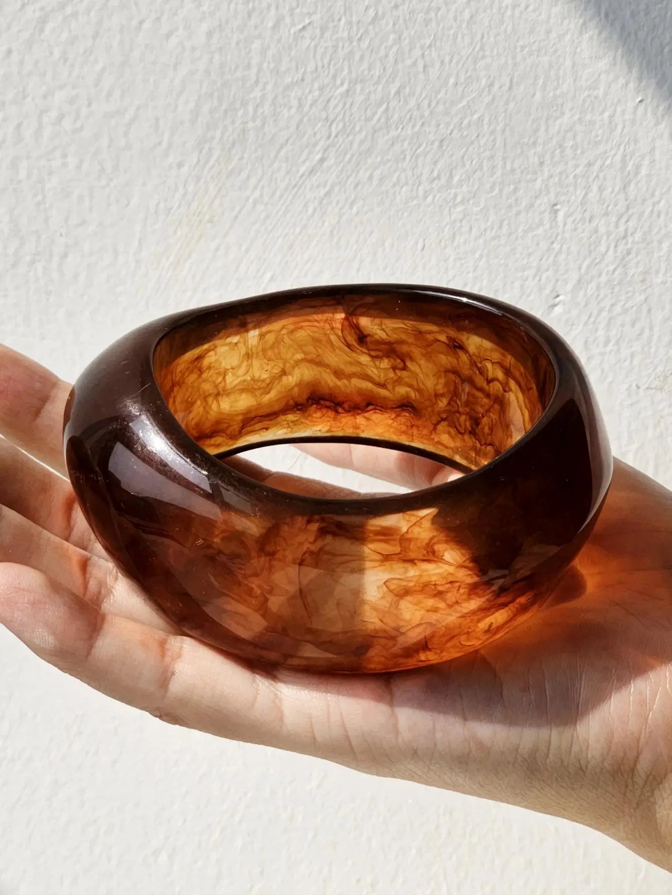 TEEK - Amber Scheme Chunky Brown Bracelet JEWELRY theteekdotcom A