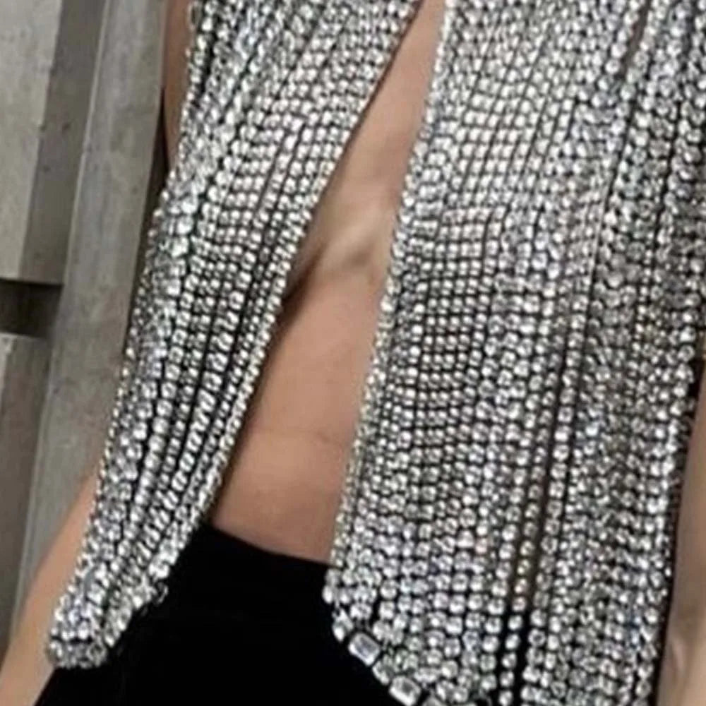 TEEK - Layered Chest Chain Dress or Vest