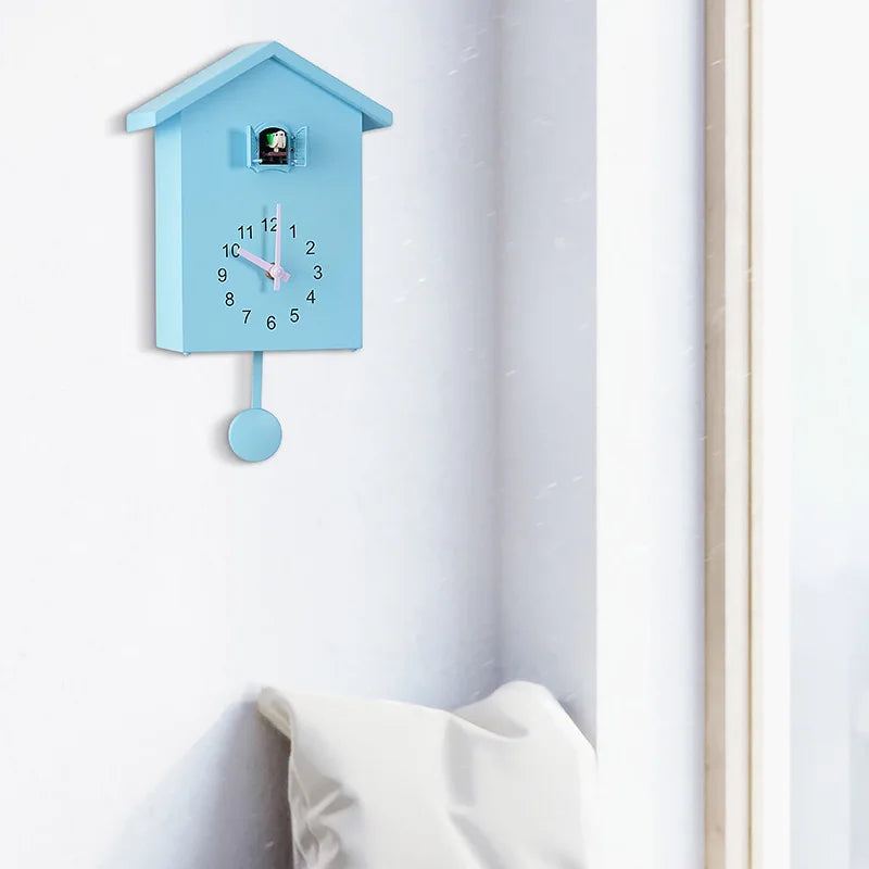 TEEK - Cuckoo Quartz Wall Clock HOME DECOR theteekdotcom Blue  