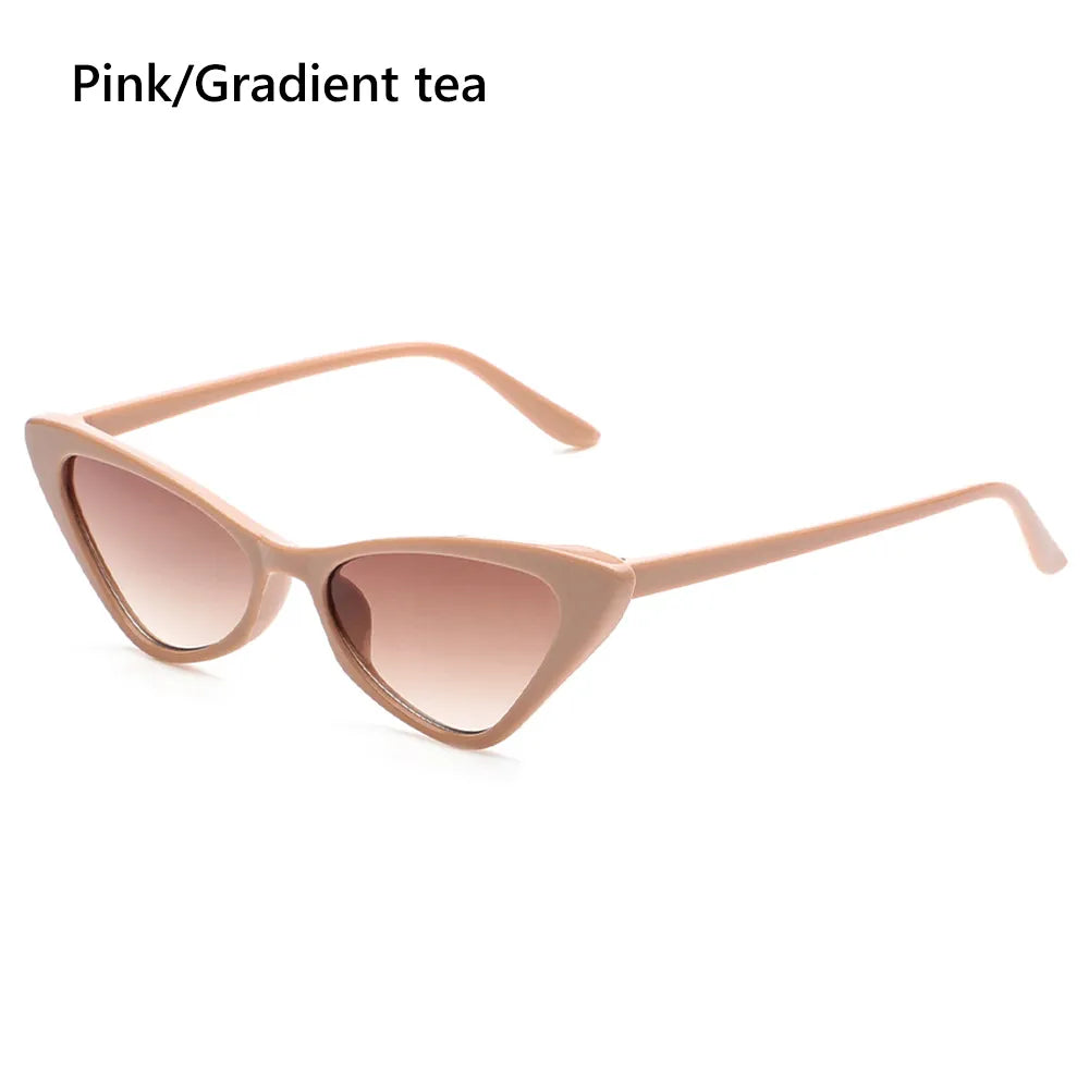 TEEK - Passenger Cat Eye Sunglasses EYEGLASSES theteekdotcom Pink-Gradient Tea  