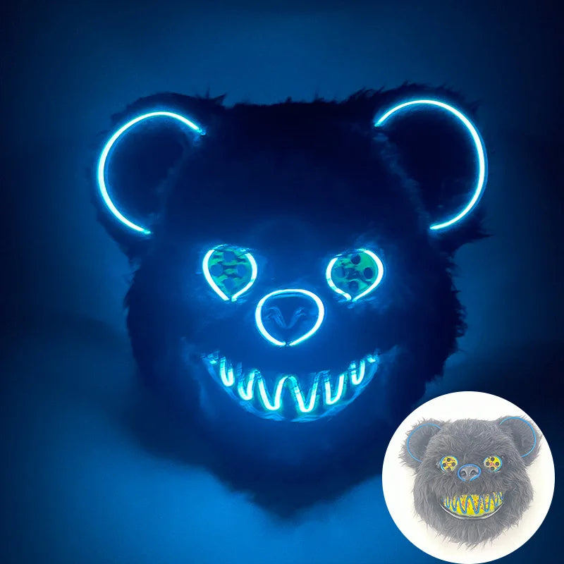 TEEK - Light Up Killer Bear | Bunny Mask COSTUME theteekdotcom 19