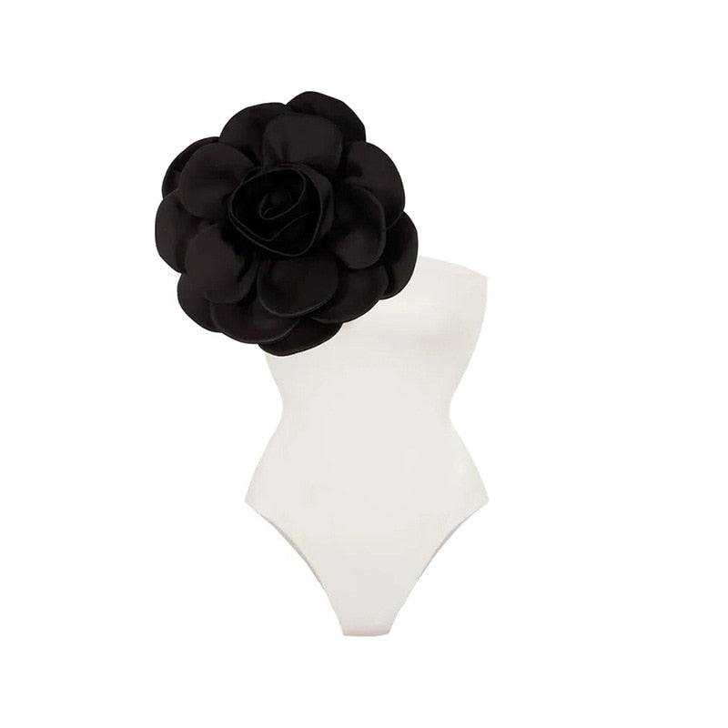 TEEK - Cluster Deco Swimwear SWIMWEAR theteekdotcom Black Flower S 