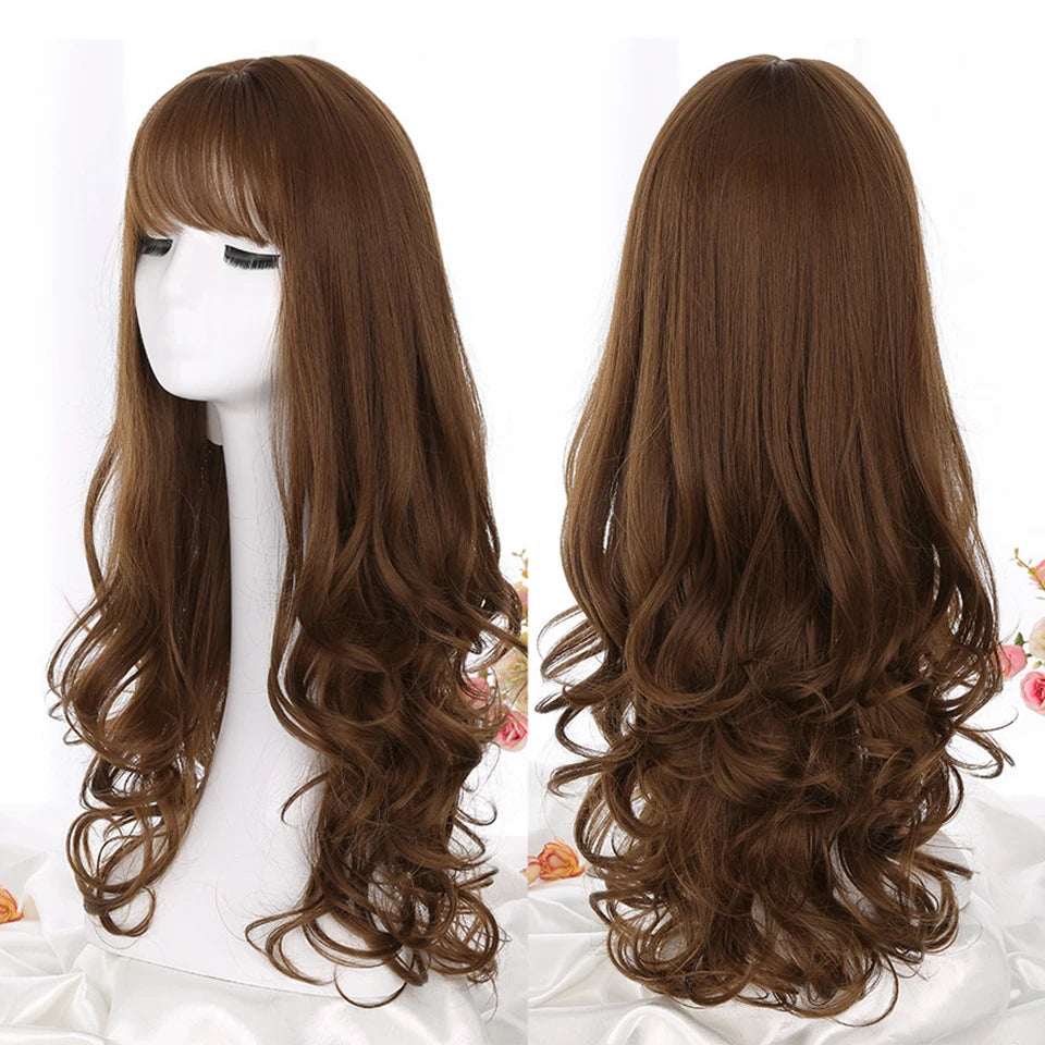 TEEK - Long Wavy Heat Resistant Synthetic Wig HAIR theteekdotcom 1B/30HL  