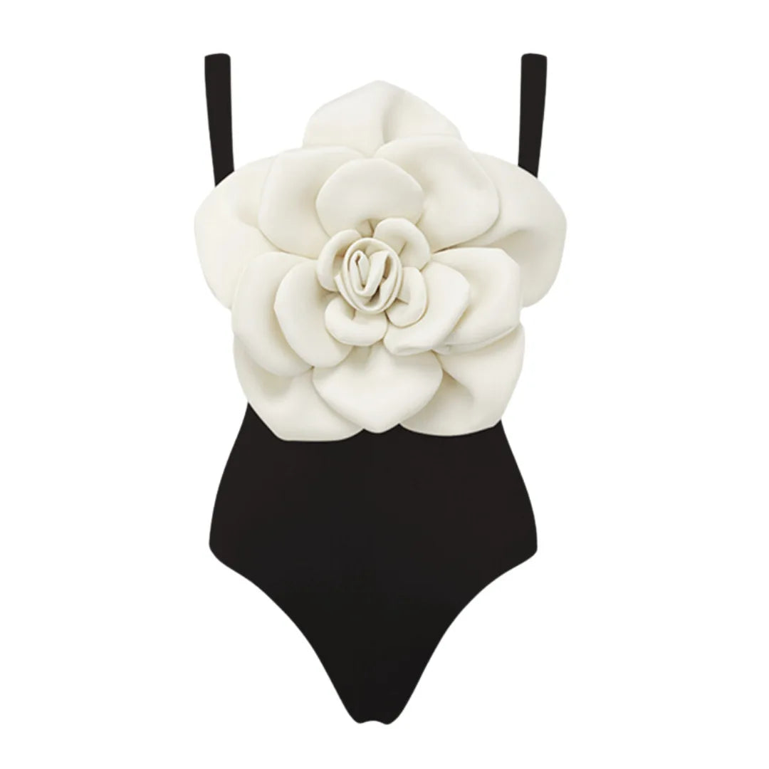 TEEK - 3D Flower Swimsuit Swimwear SWIMWEAR theteekdotcom swimsuit 11 XL 