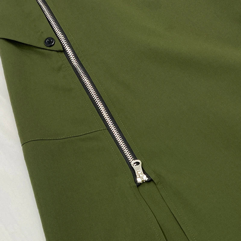 TEEK - Zipper Slip Skirt 2 Piece Set SKIRT theteekdotcom   