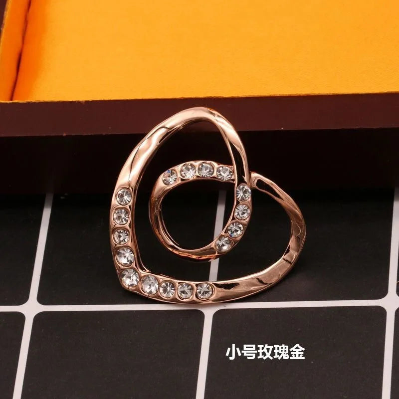 TEEK - Dual Purpose Love Scarf Corner Knot JEWELRY TEEK Rose Gold Trumpet