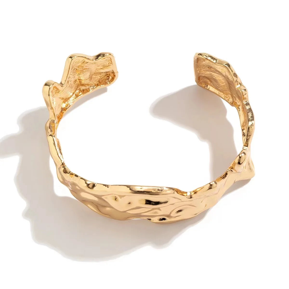 TEEK - Liquid Pleated Irregular Lava Jewelry JEWELRY theteekdotcom bracelet-g  