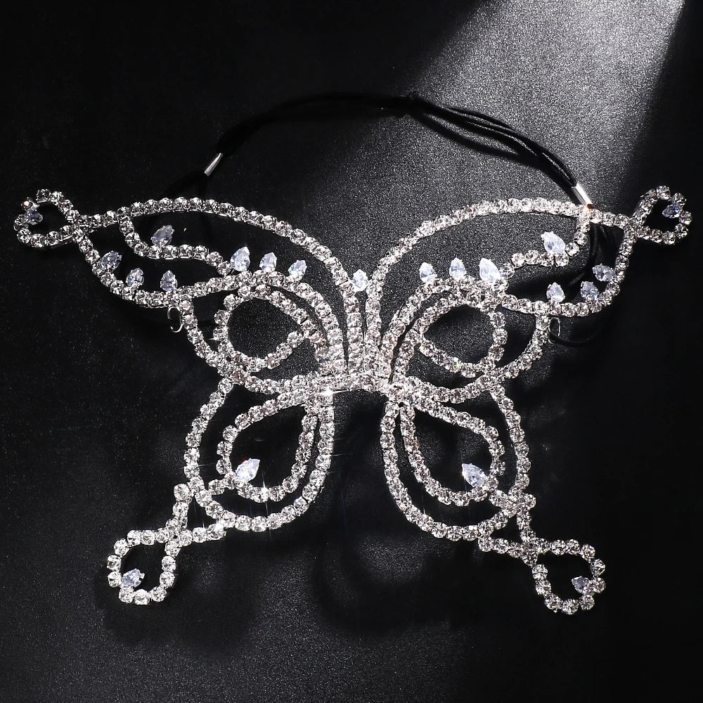 TEEK - Butterfly Mask Veil JEWELRY theteekdotcom Silver Plated