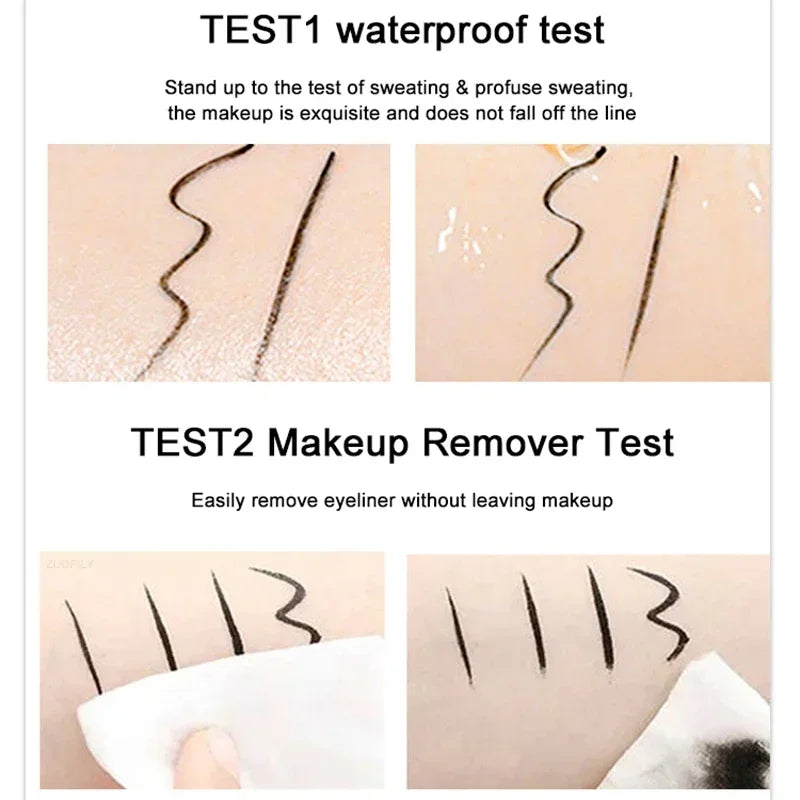 TEEK - 2 In1 Winged Stamp Liquid Waterproof Eyeliner Pen MAKEUP theteekdotcom   