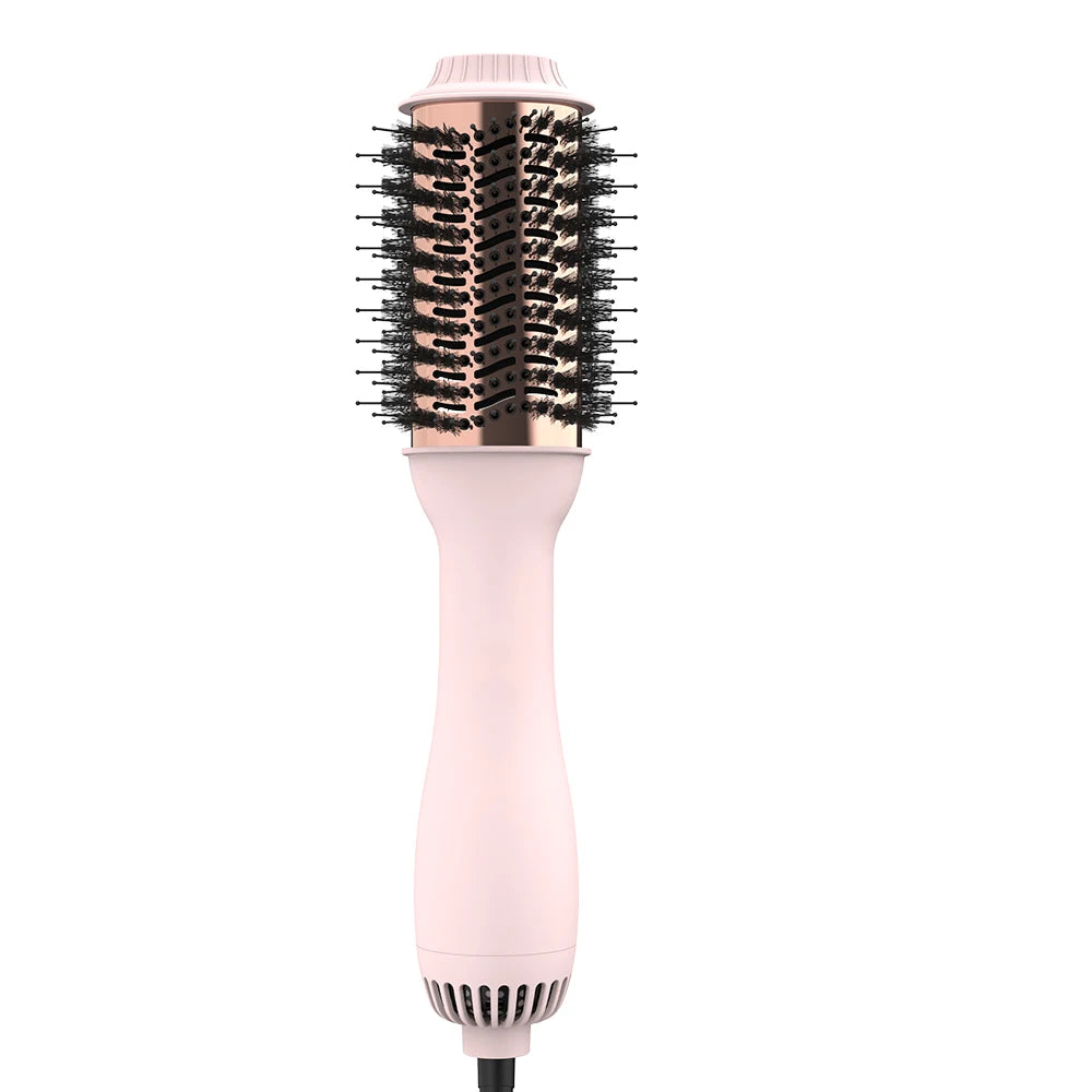 TEEK - Pink Blowout Hair Dryer Brush HAIR CARE theteekdotcom US Plug  