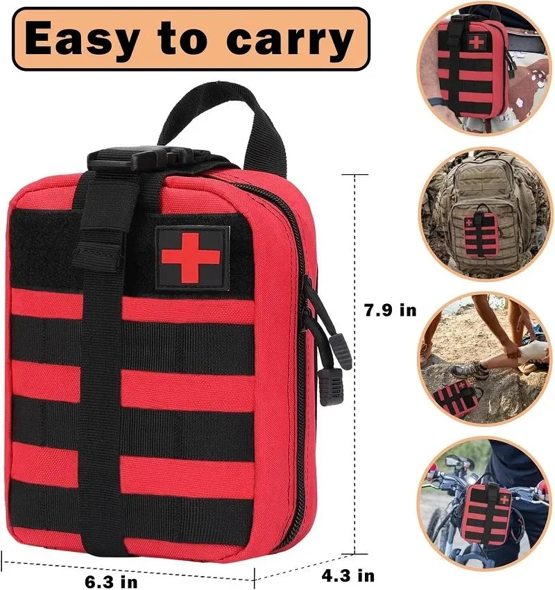 TEEK - Portable Tactical First Aid Kits Medical Bag BAG theteekdotcom