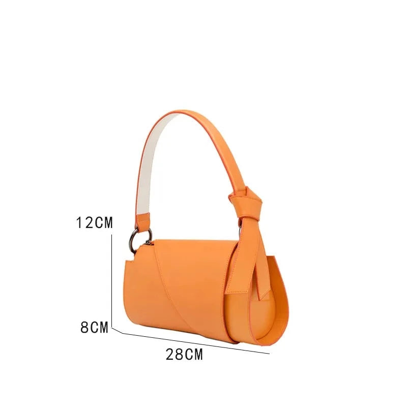 TEEK - Flap Tab Bow Handbag BAG theteekdotcom   