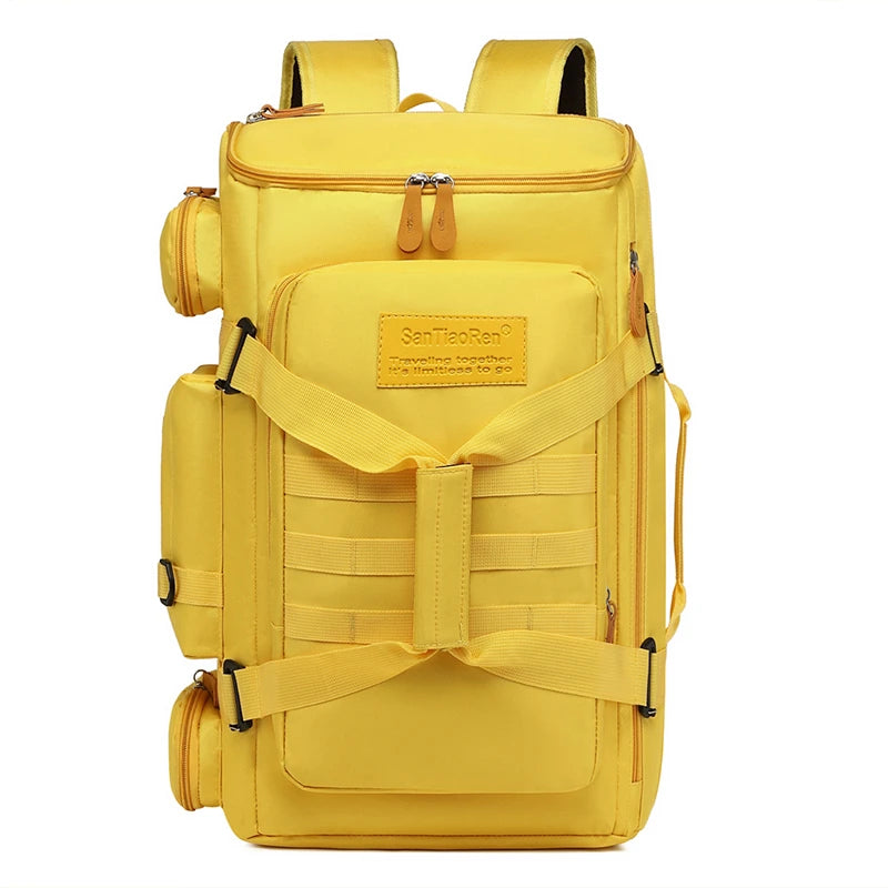 TEEK - Large Capacity Separation Shoulder Backpack BAG theteekdotcom Yellow