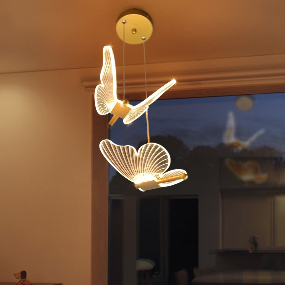TEEK - Butterfly Led Pendant Lights  theteekdotcom   