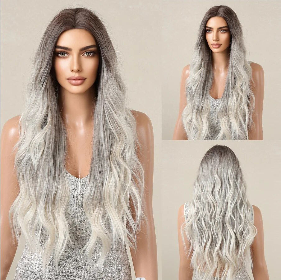 TEEK - Ex-Lover Long Wavy Synthetic Wig HAIR theteekdotcom FTL1001-1  