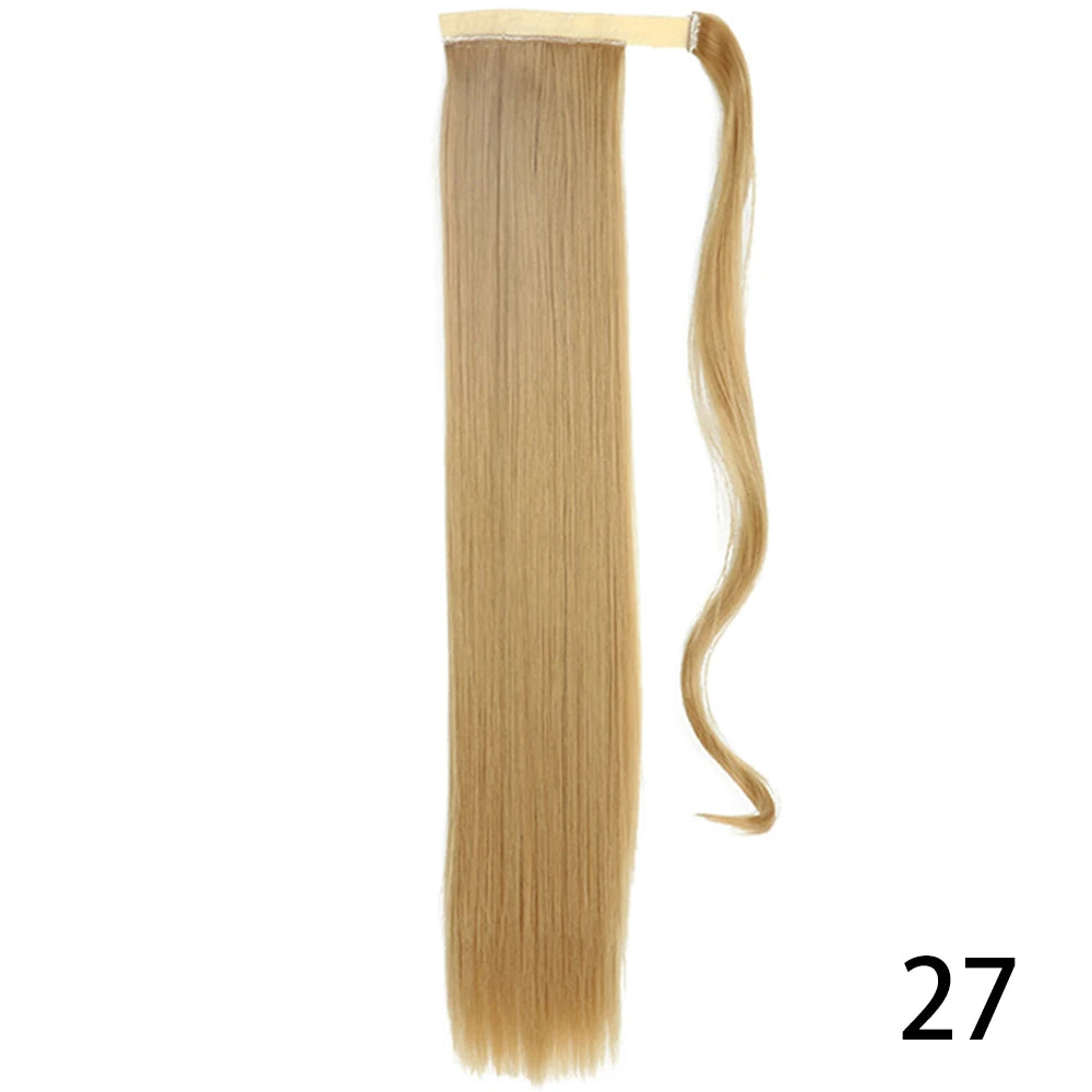 TEEK - Synthetic Long Tie Ponytail Extension