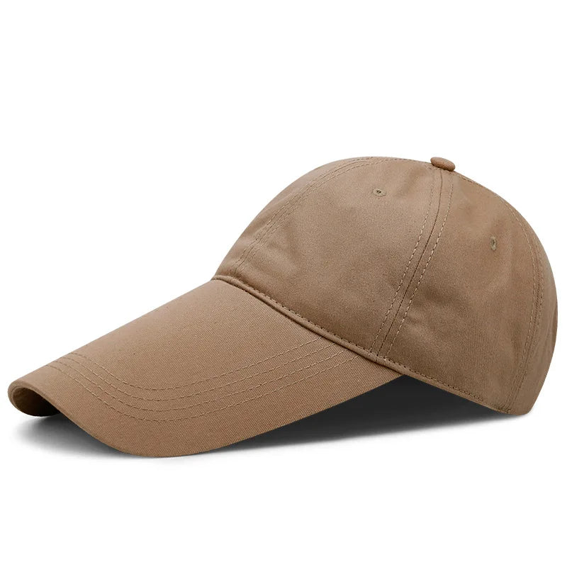 TEEK - Long Brim Sunscreen Adjustable Cap HAT theteekdotcom deep khaki reg 58cm 