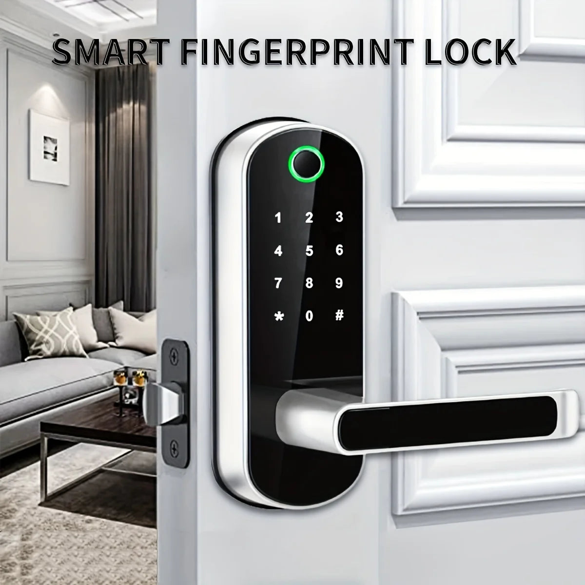 TEEK - Smart Fingerprint Door Lock HOME DECOR theteekdotcom   