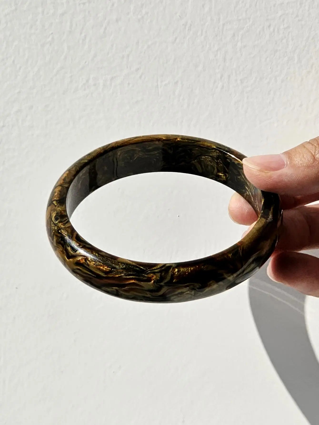 TEEK - Black Brown Smudge Bracelet JEWELRY theteekdotcom C