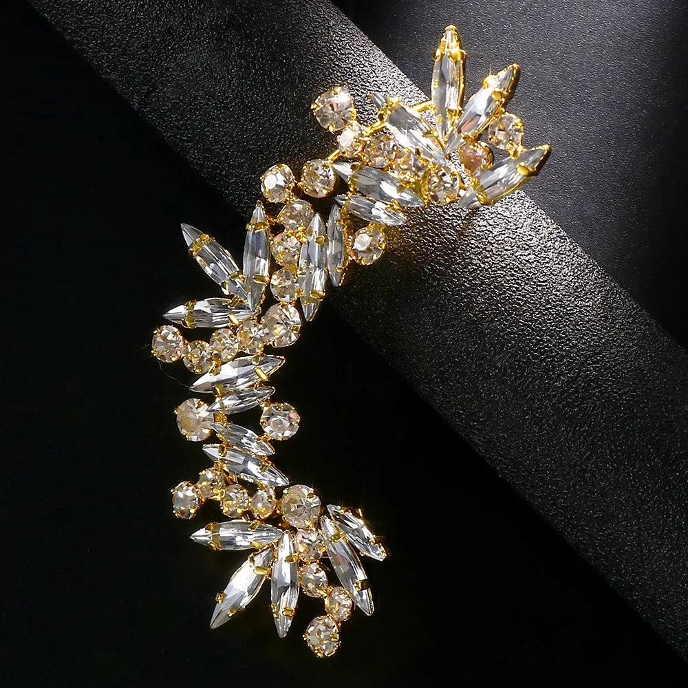 TEEK - Crystal Bust Ear Ear Cuff JEWELRY theteekdotcom