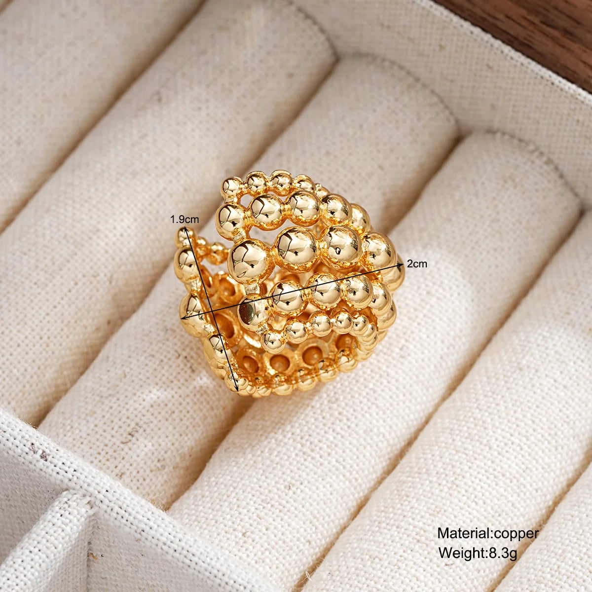 TEEK - Wide Clip-On Cuff Earrings JEWELRY theteekdotcom