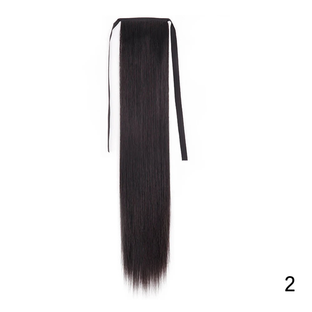 TEEK - Synthetic Long Tie Ponytail Extension