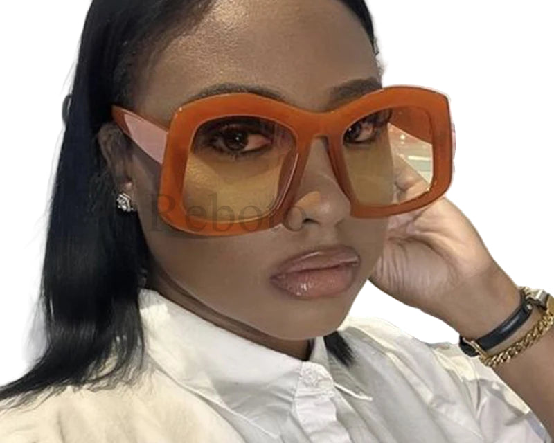 TEEK - FRFR Big Square Gradient Shades EYEGLASSES theteekdotcom