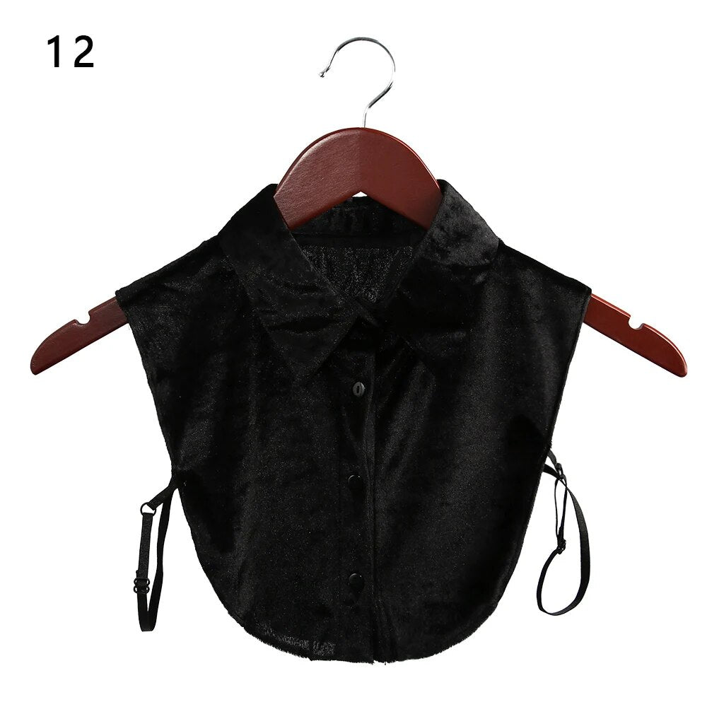 TEEK - Lapel Detachable Shirt Collars TOPS theteekdotcom C12  