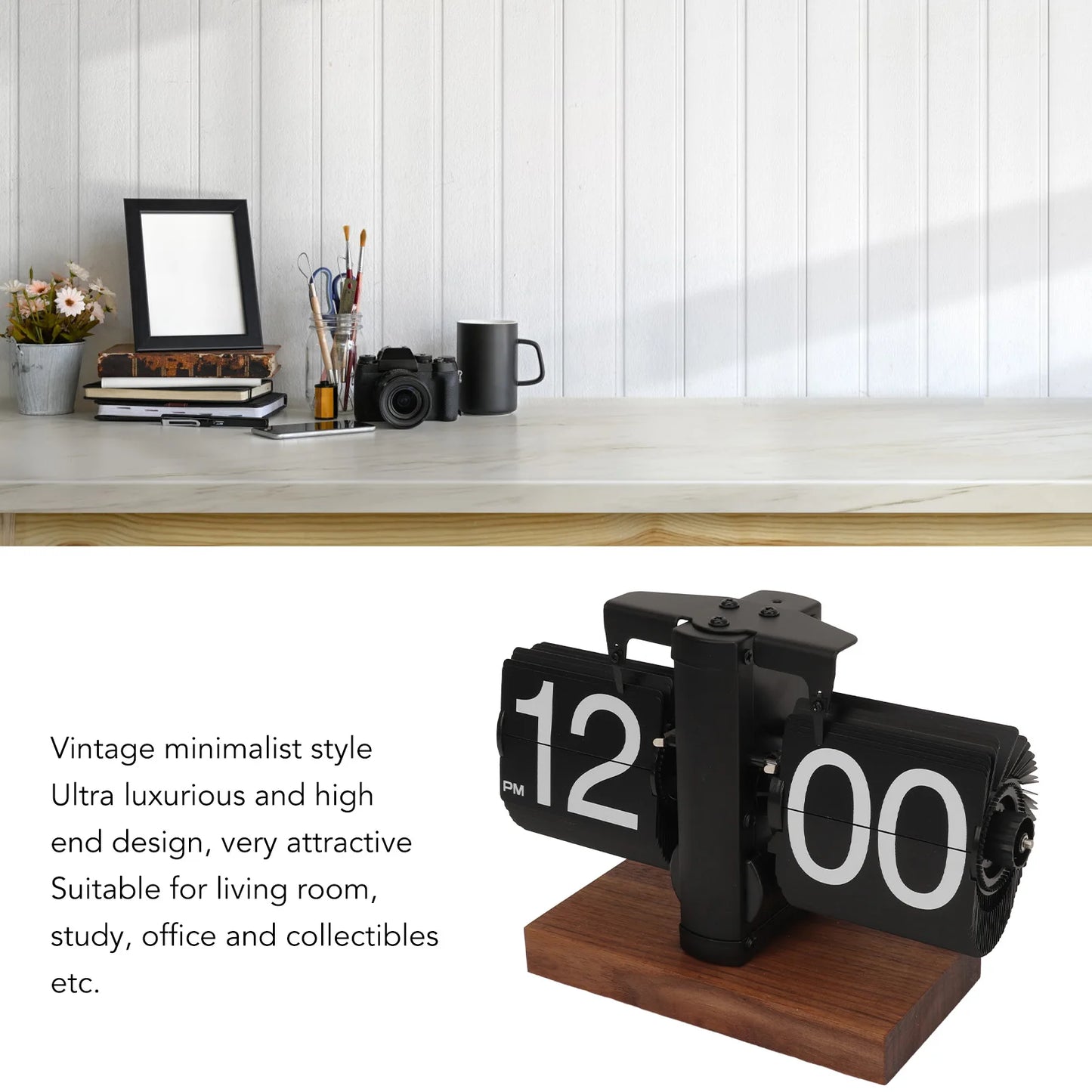 TEEK - Digital Flip Down Automatic Clock HOME DECOR theteekdotcom