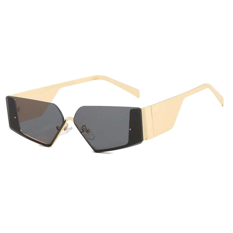 TEEK - Thin Bridge Blockers Sunglasses EYEGLASSES theteekdotcom Golden Gray 18-22 days 