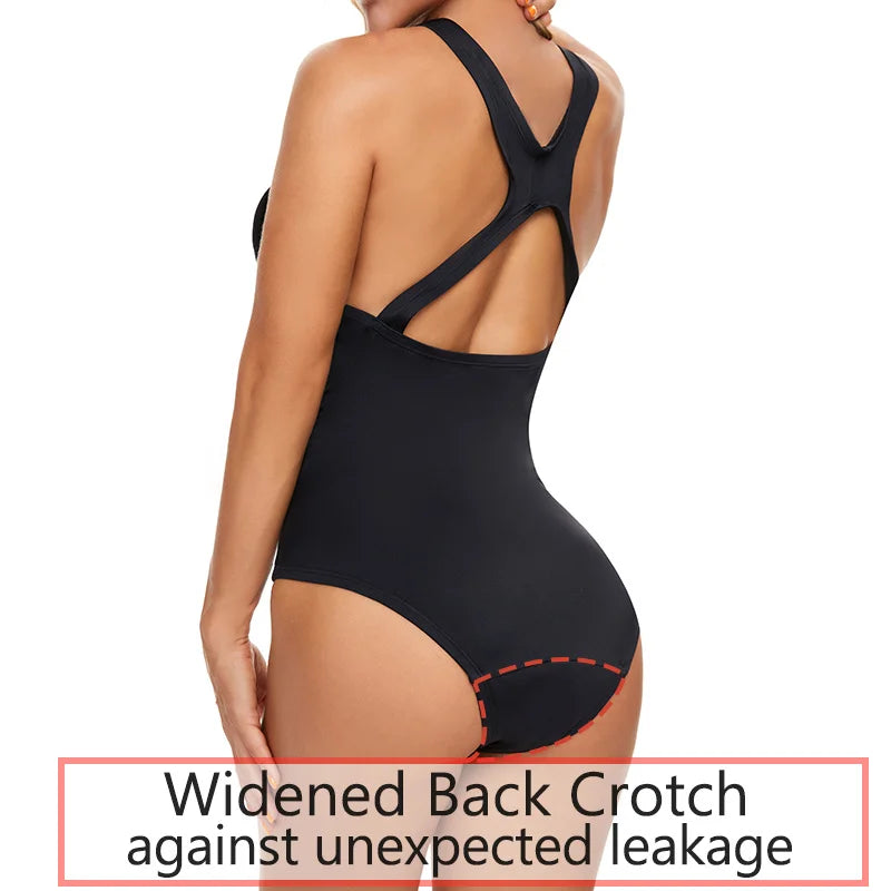 TEEK - Womens Menstrual Strong Absorption Swimsuit SWIMWEAR theteekdotcom   
