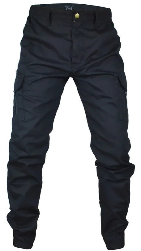 TEEK - Mens Tactical Camouflage Joggers PANTS theteekdotcom BK 30-S(50-60KG)