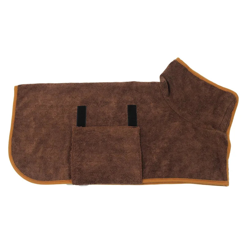 TEEK - Dog Bathrobe PET SUPPLIES theteekdotcom Brown XS