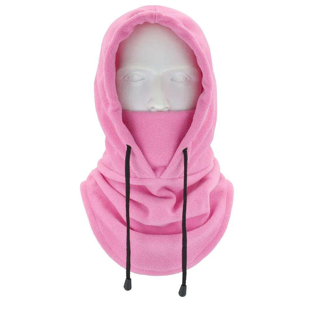 TEEK - Hoodie Drawstring Headwear HAT theteekdotcom pink  